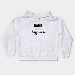 baking is my happiness Kids Hoodie